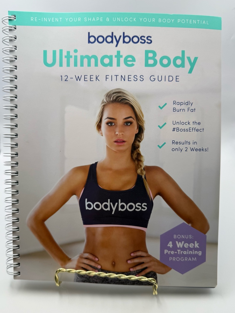 Body Boss Ultimate Body 12
Week Fitness Guide BodyBoss
Spiral Bound Book